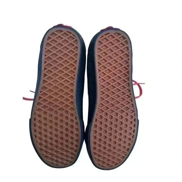 VANS SK8-HI REISSUE WARP BLACK/PAPRIKA/PURPLE SHOES SIZE MENS 6/WNS 7.5 LIKE NEW - Picture 6 of 11